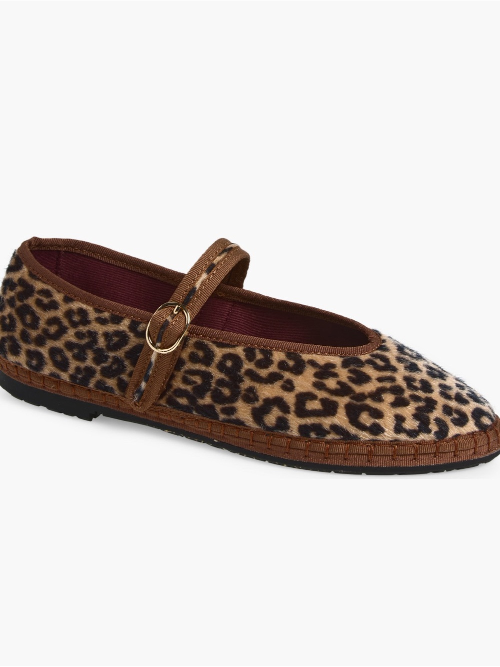 Flabelus Brand New Cheetah Mary Jane’s